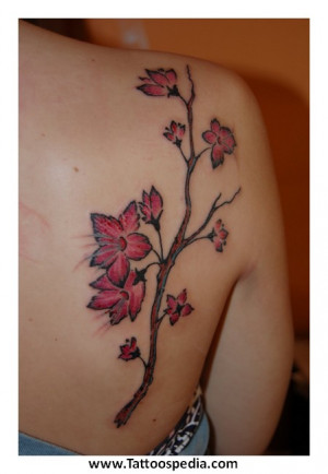 ... %20Tattoo%20With%20Quote%201 Cherry Blossom Tree Tattoo With Quote 1