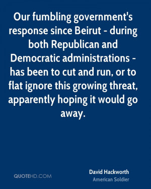 Our fumbling government's response since Beirut - during both ...