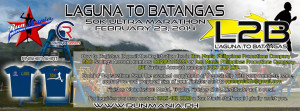 Laguna to Batangas 50k Ultra Marathon – February 23, 2014