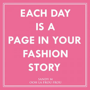 fashion story quote- pinterest