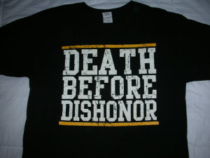 DEATH BEFORE DISHONOR FRONT Image