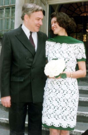 Conrad Black, 47 and his new wife Barbara Amiel, 51 at Chelsea ...