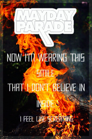 Mayday parade ~ bruised and scarred