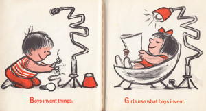 Illustration from the 1970 book 'I’m Glad I’m a Boy!: I’m Glad I ...