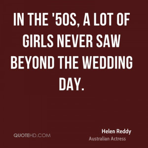 Helen Reddy Wedding Quotes