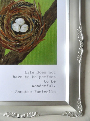 Annette Funicello Quote / Imperfect Nest Print (8.5 x 11)