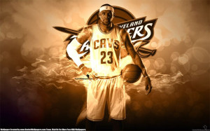 widescreen wallpaper of LeBron James in 2014-2015 Cleveland Cavaliers ...