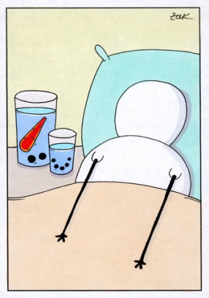 Cartoon: snowman (medium) by WHOSPERFECT tagged snow,snowman,winter ...