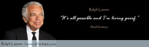 Dia terlahir dengan nama Ralph Lifshitz di Bronx, New York. Pada usia ...