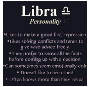 Libra Personality Traits
