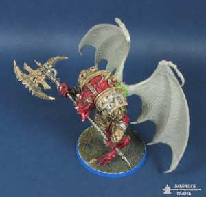 resin Forgeworld Daemon Prince and Herald of Khorne plus an