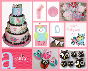 Owl Birthday Party Theme