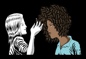 You know, Crystal, you’re black, but you’re not black black ...