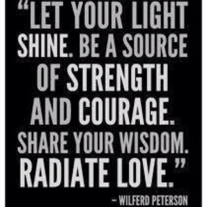 Let your light SHINE.