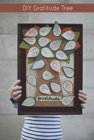 DIY Gratitude Tree Craft for Thanksgiving