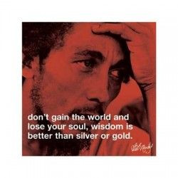 ... ” Bob Marley lyrics from Zion Train, from the album Uprising (1980