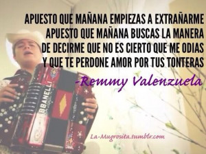 REMMY VALENZUELA - NADIE LYRICS