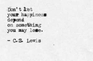 Lewis Quotes On Happiness
