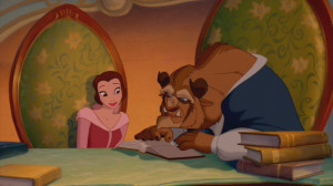 Disney Couples Belle and The Beast in 