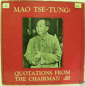 25+-+Mao+Tse+Tung+Quotations+Chairman+Martin+Donegan+CMS+LP+de+1968 ...
