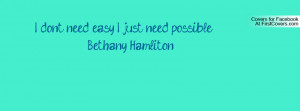 Bethany Hamilton Profile Facebook Covers