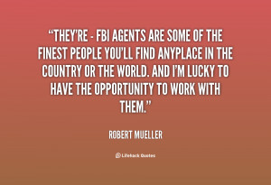 FBI Agents Quotes