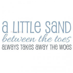 Sand And Beach Quotes