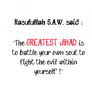 the greatest jihad