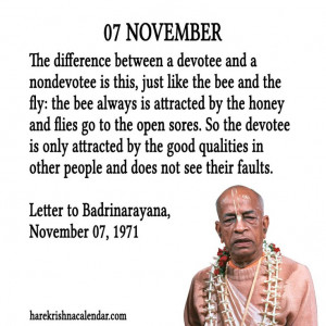 Srila Prabhupada Quotes for 07 Nov 2013