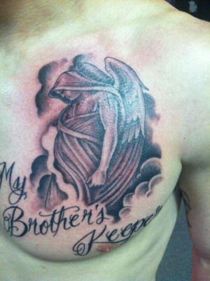 My brother's keeper Tattoo Ideas, Brother Keeper Tattoo, Tattoo ...