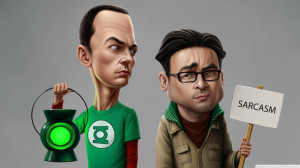 Green Lantern Funny The Big Bang Theory Caricature Jim Parsons Sheldon ...