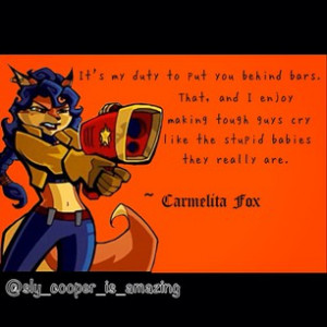 Sly Cooper Funny Quotes