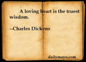 Quote: Charles Dickens on Love