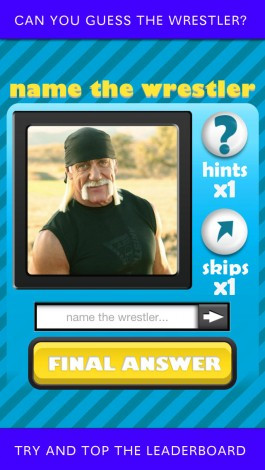 Pop Wrestling Mania Quiz Game: Guess who's that wwe & wwf Wrestler