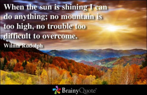 Sun Shine!