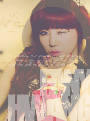 Soshi by Quotes : Tiffany by GraPHriX