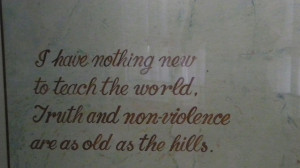 Quotes from Gandhi , a man whom Martin Luther King respected immensely ...