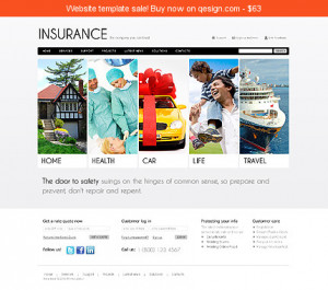 The Insurance Agency Website Design 29782, one of the best website ...