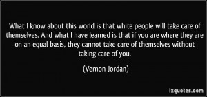 More Vernon Jordan Quotes