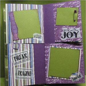 Quick Quotes Scrapbook Page Layout Ideas