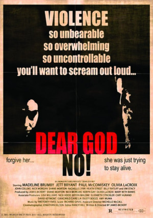DEAR GOD, NO! (Red Band Trailer & Poster): Sadistic Bikers, Boobs ...