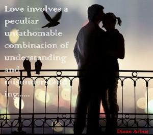 Love involves a peculiar unfathomable