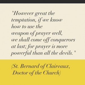 St. Bernard of Clairvaux August 20