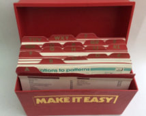 ... Cavendish Make-it-Easy full set of collectable cards huge amount