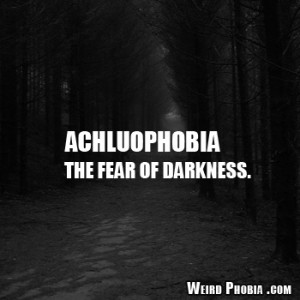 Phobia Fear of Darkness