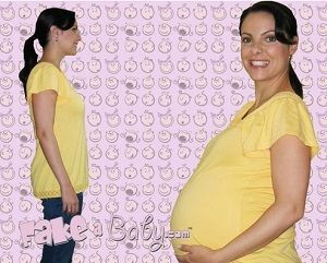 Funny Fake Pregnancy Quotes Picture