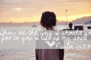 PSalm 143:8