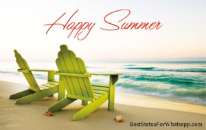 Hot Summer Status for Whatsapp & Facebook & Happy Summer Image