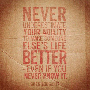 Never underestimate...