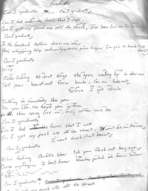 Scanned Lyrics